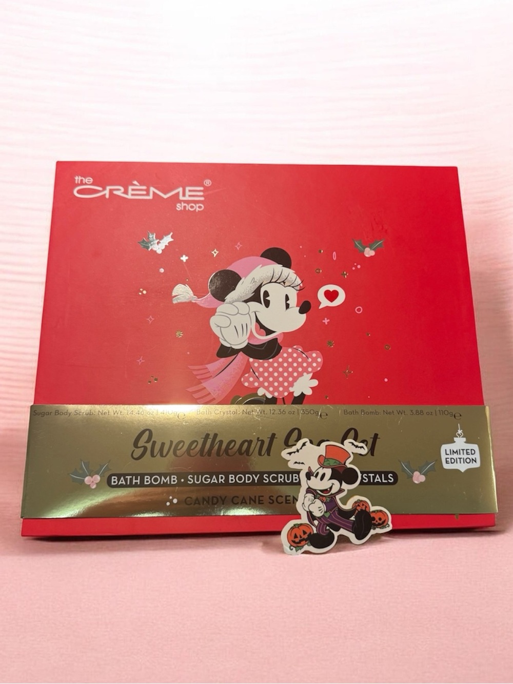 The Crème Shop Sweetheart Gift Set — Red Candy Cane Scent